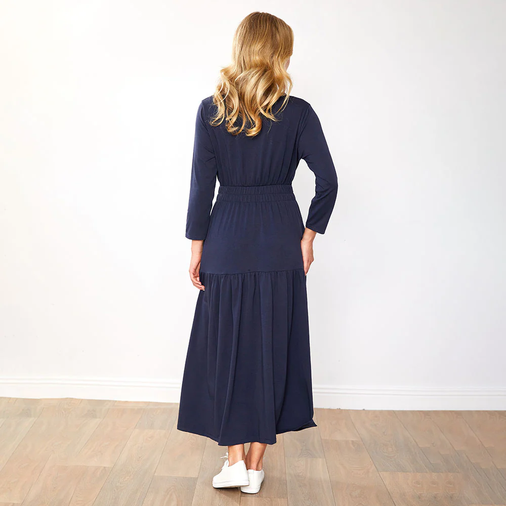Sandi Dress (Navy) - Image 7