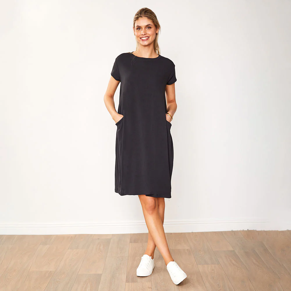 Sandie Dress (Black) - Image 2