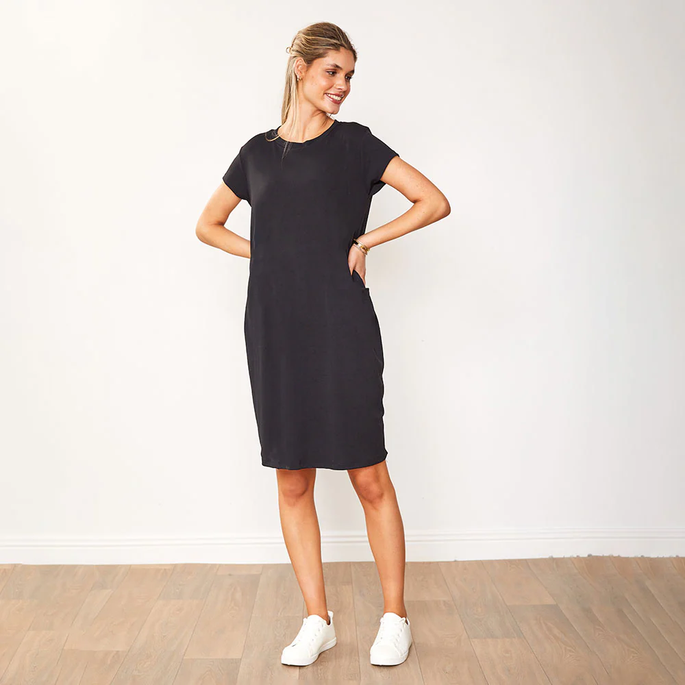 Sandie Dress (Black) - Image 3