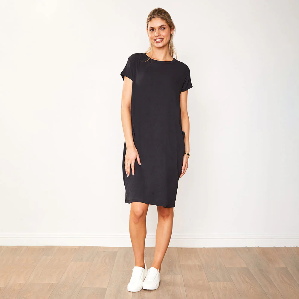 Sandie Dress (Black) - Image 4