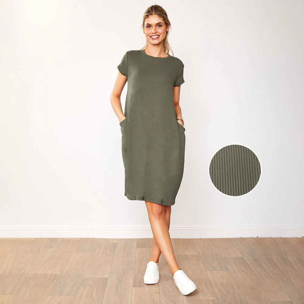 Sandie Dress (Khaki)