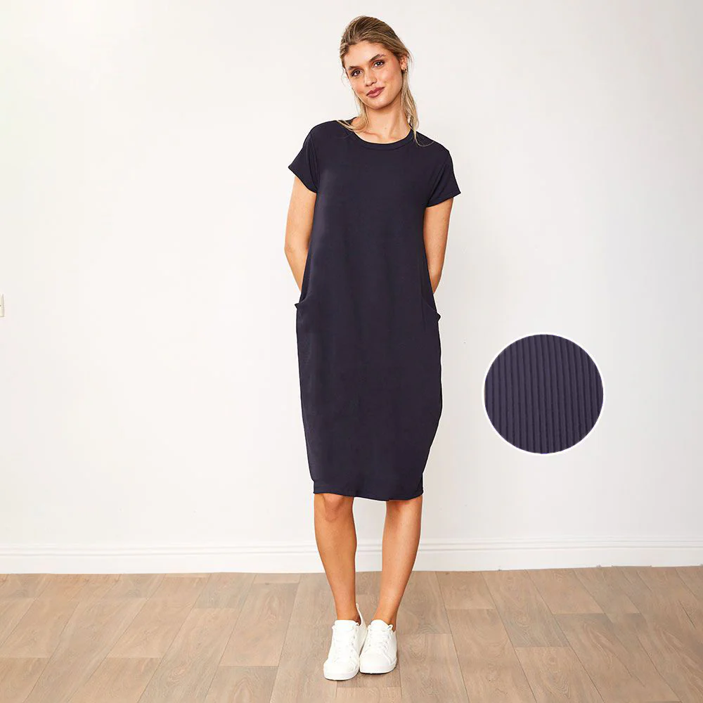 Sandie Dress (Navy)