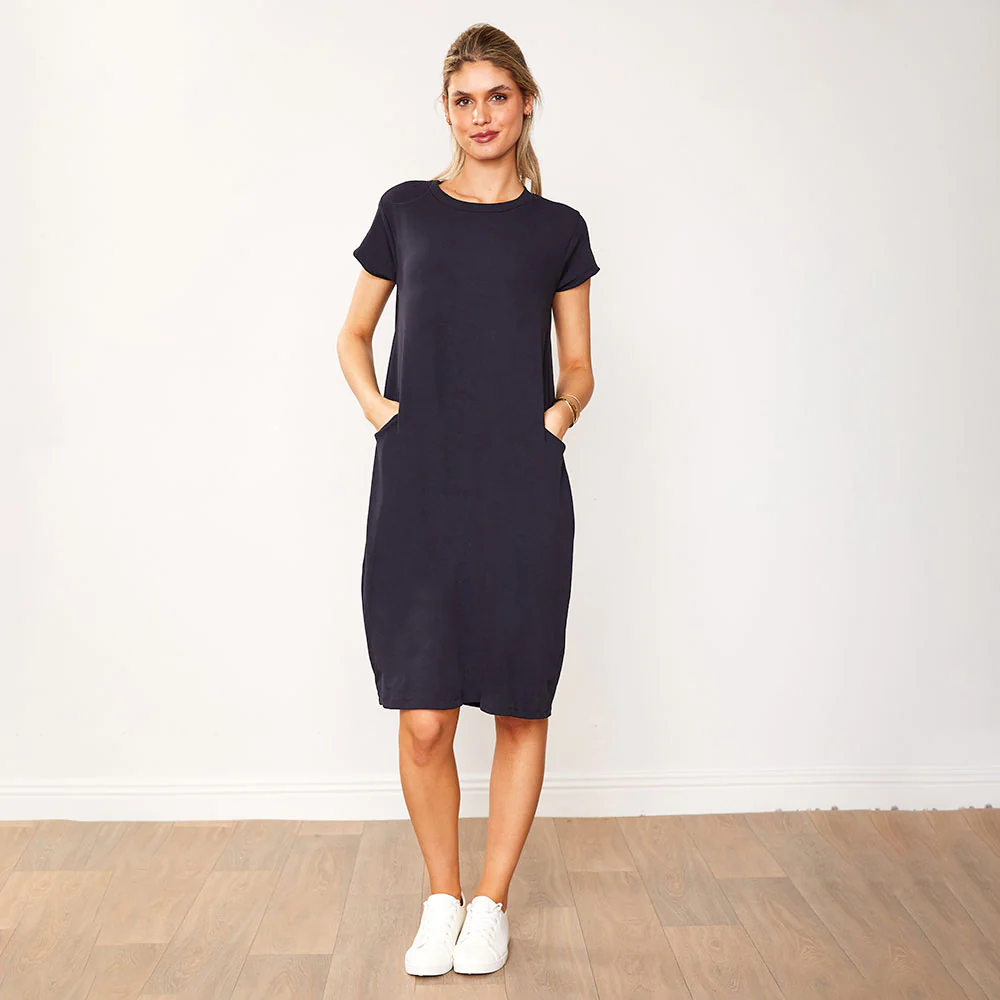 Sandie Dress (Navy) - Image 7