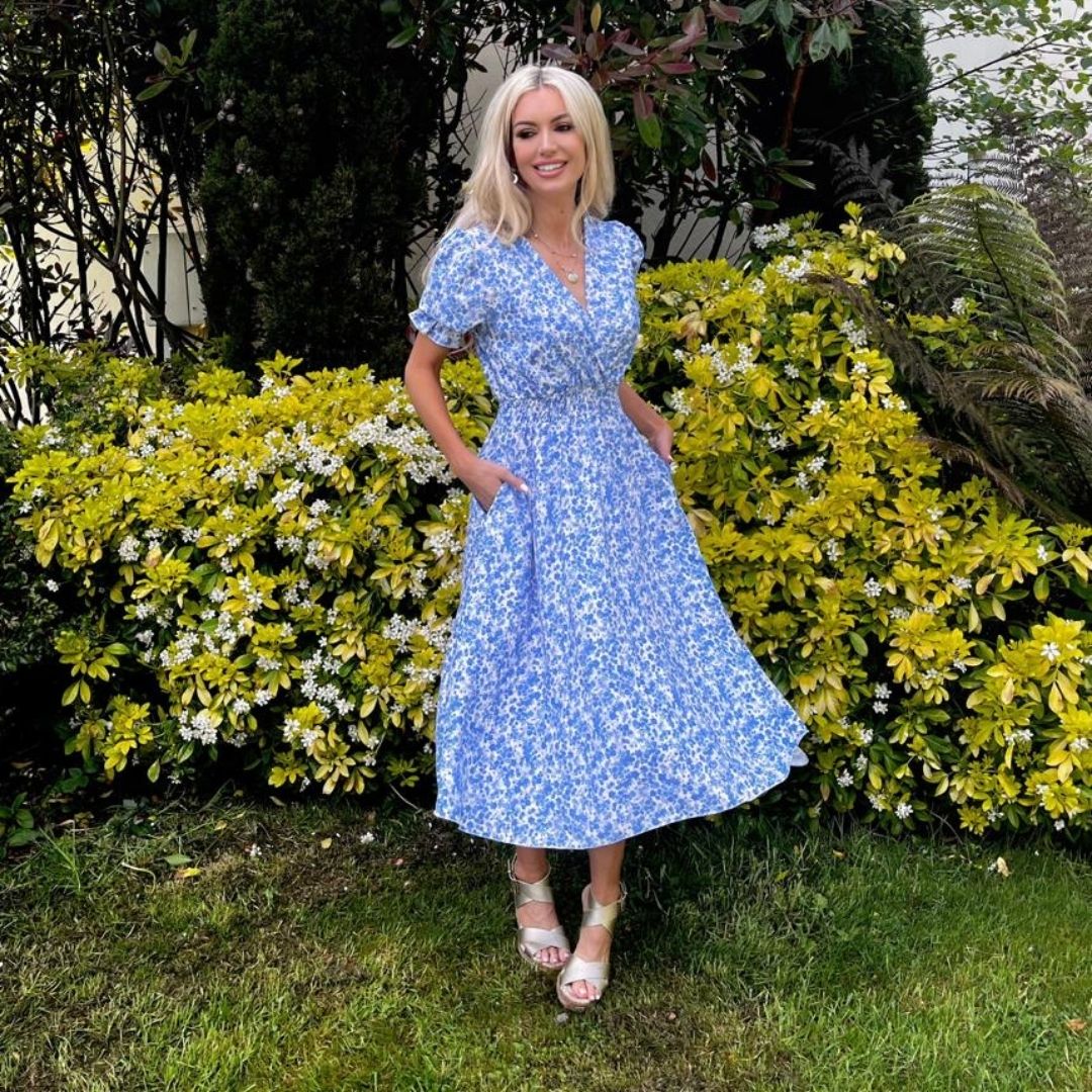 Sasha Dress (Blue Floral) - Image 10