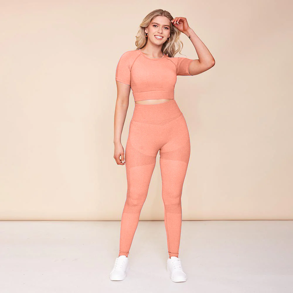 Poppy Sports Set (Salmon) - Image 3