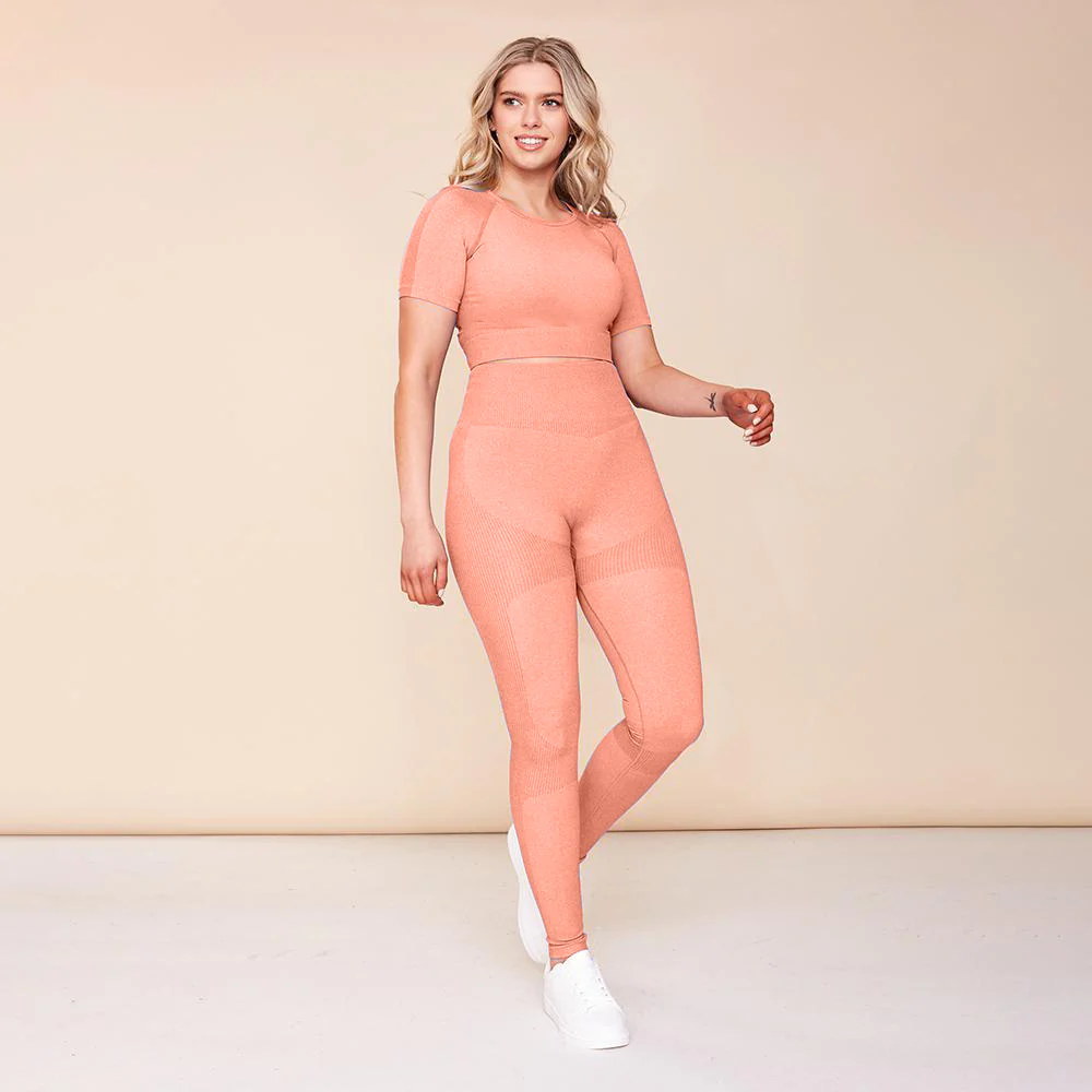 Poppy Sports Set (Salmon) - Image 4