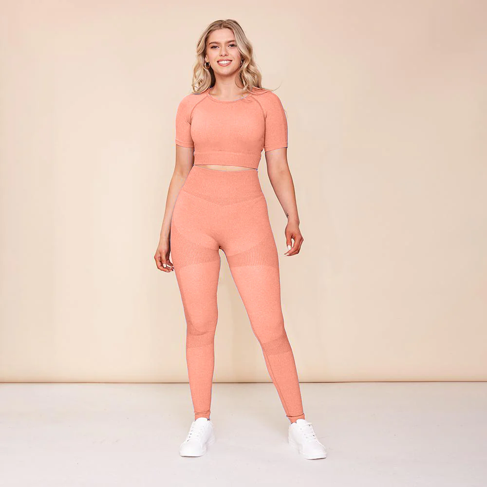 Poppy Sports Set (Salmon) - Image 5