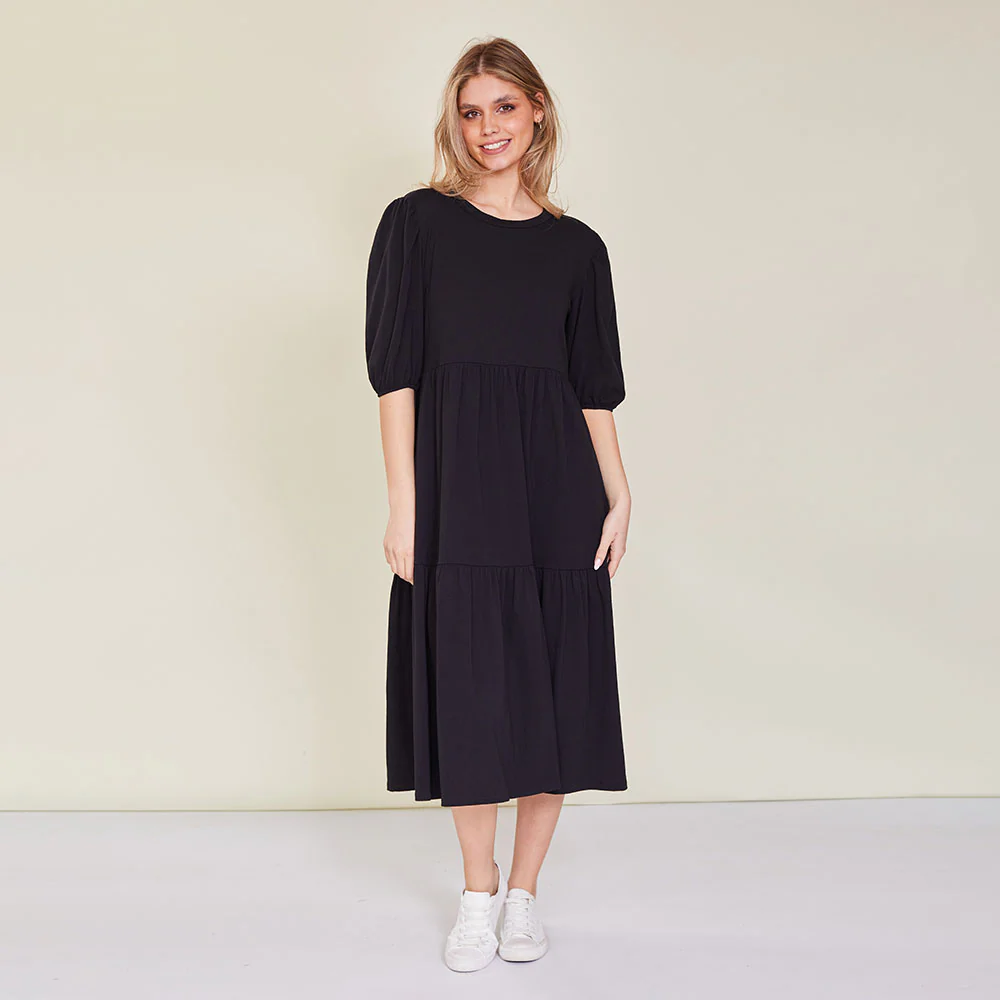 Shannon Dress (Black) - Image 3