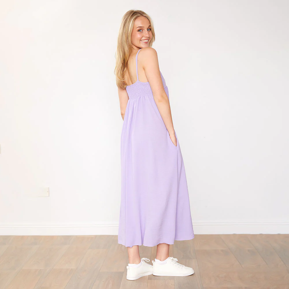 Sharon Dress (Lilac) - Image 8