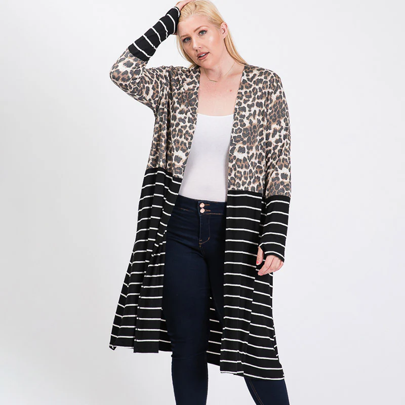 Sharon Curve Leopard Cardigan - Image 5