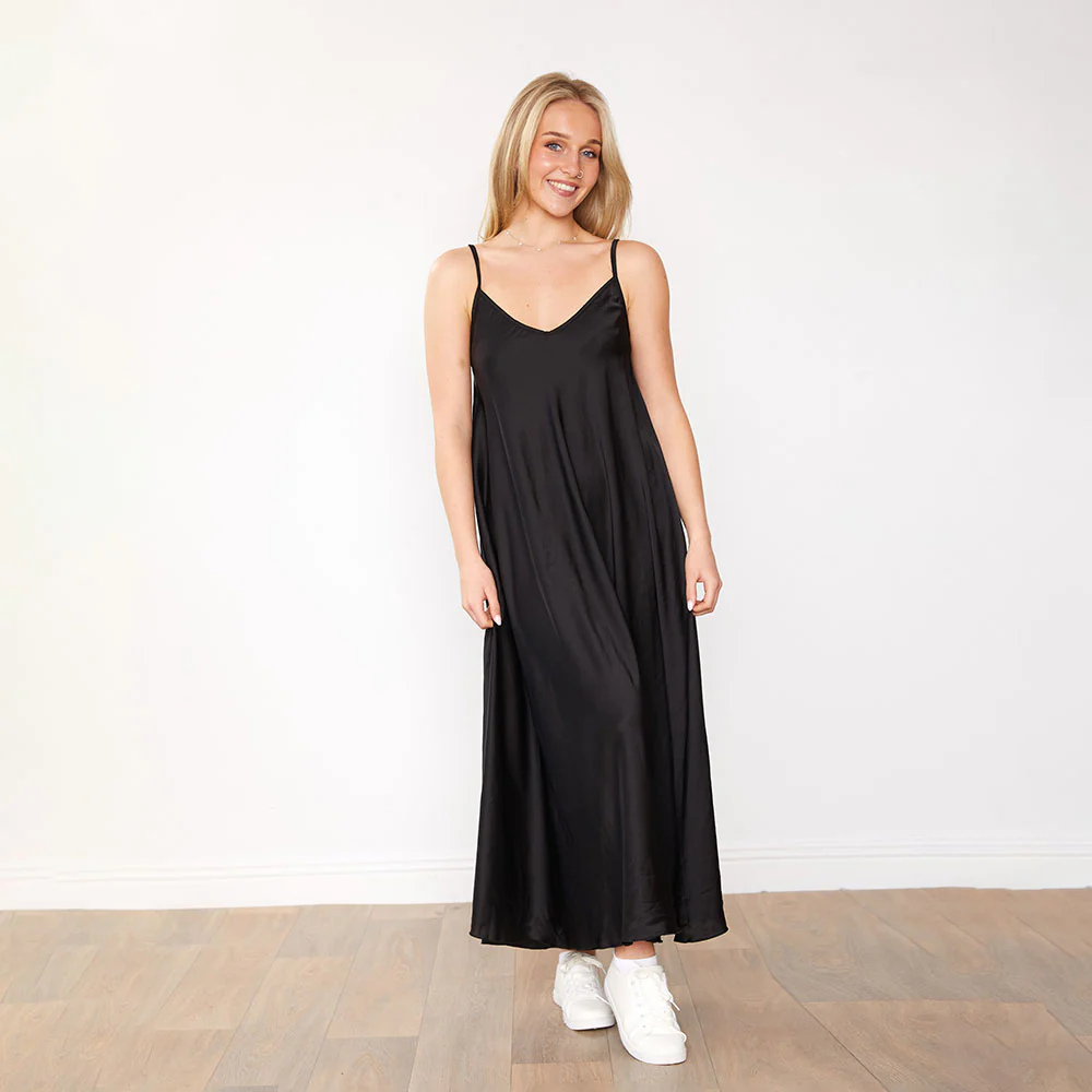 Shauna Dress (Black) - Image 6