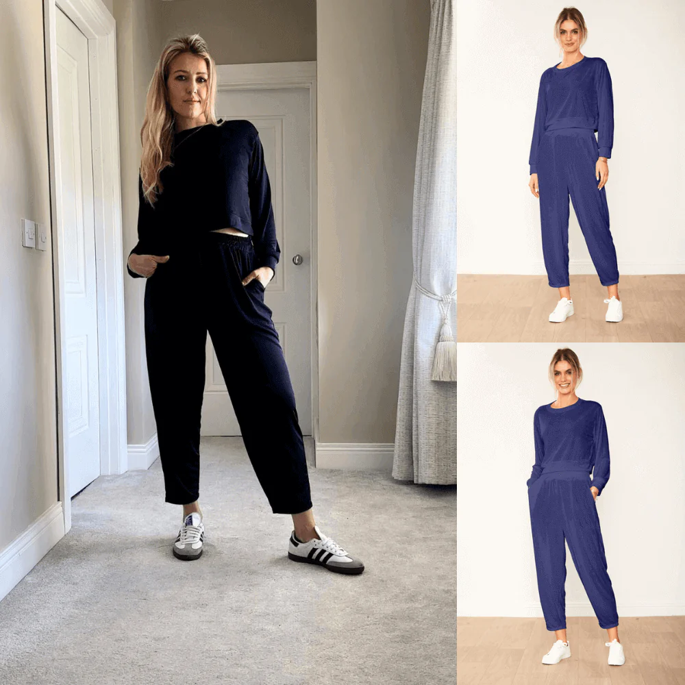 Shona Co-Ord (Navy) - Image 2