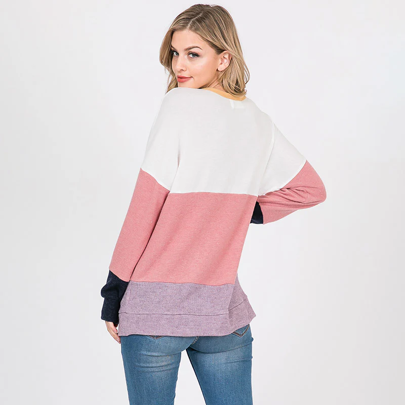 Shona Soft Stripe Top PInk - Image 7
