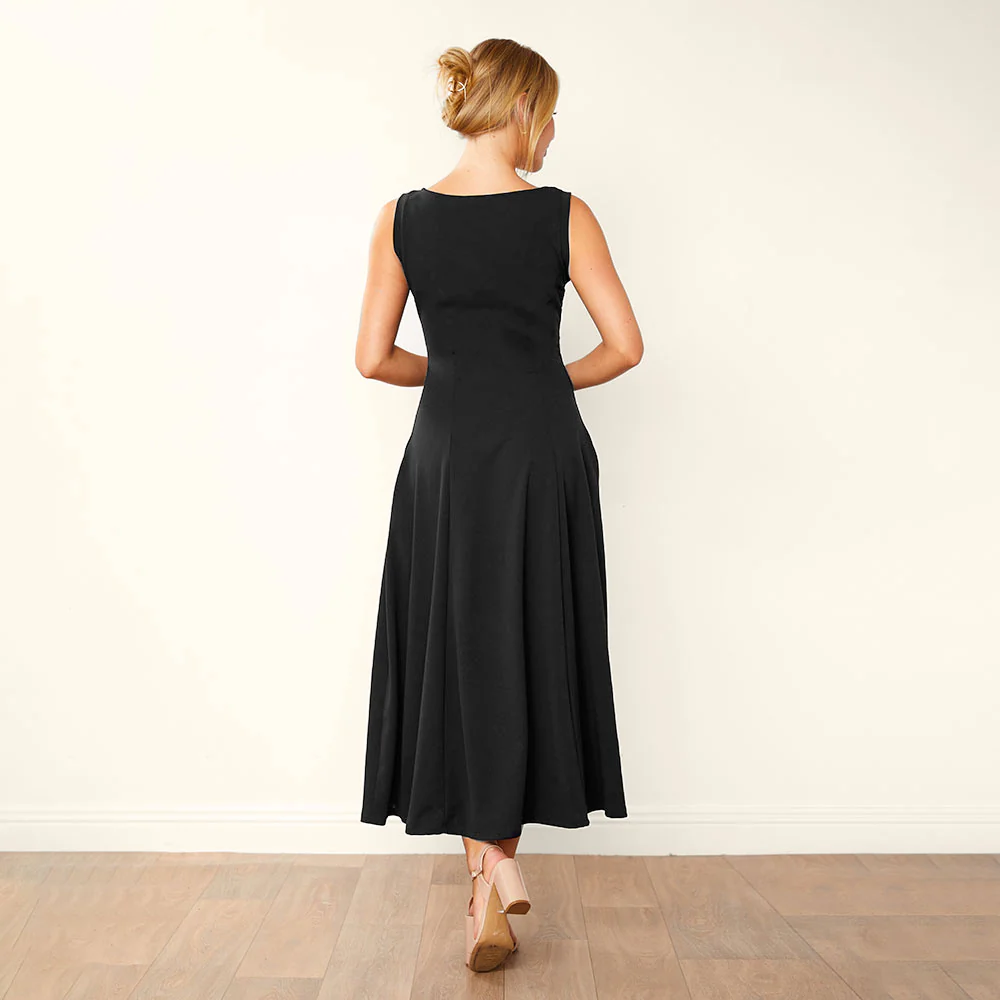 Hollie Dress (Black) - Image 7