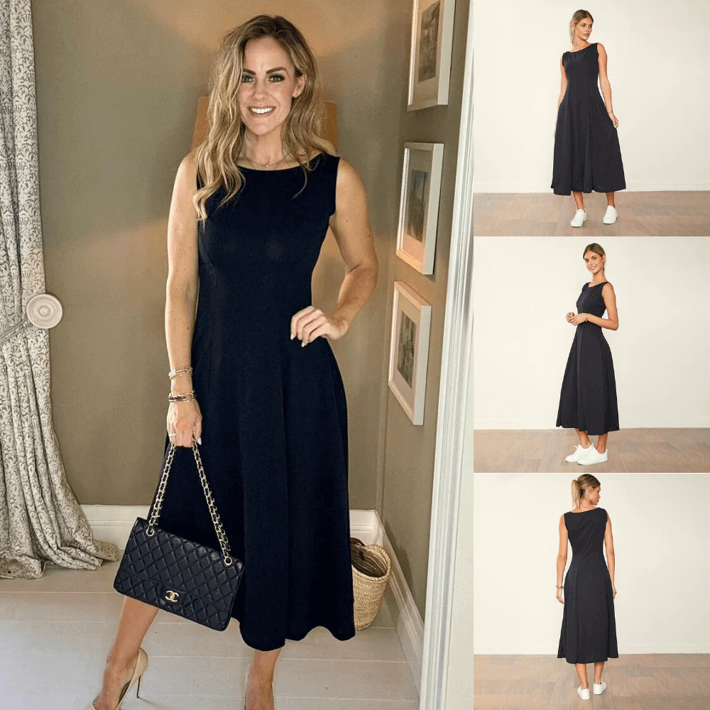 Hollie Dress (Black) - Image 8