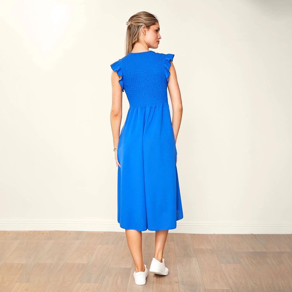 Sienna Dress (Blue) - Image 5