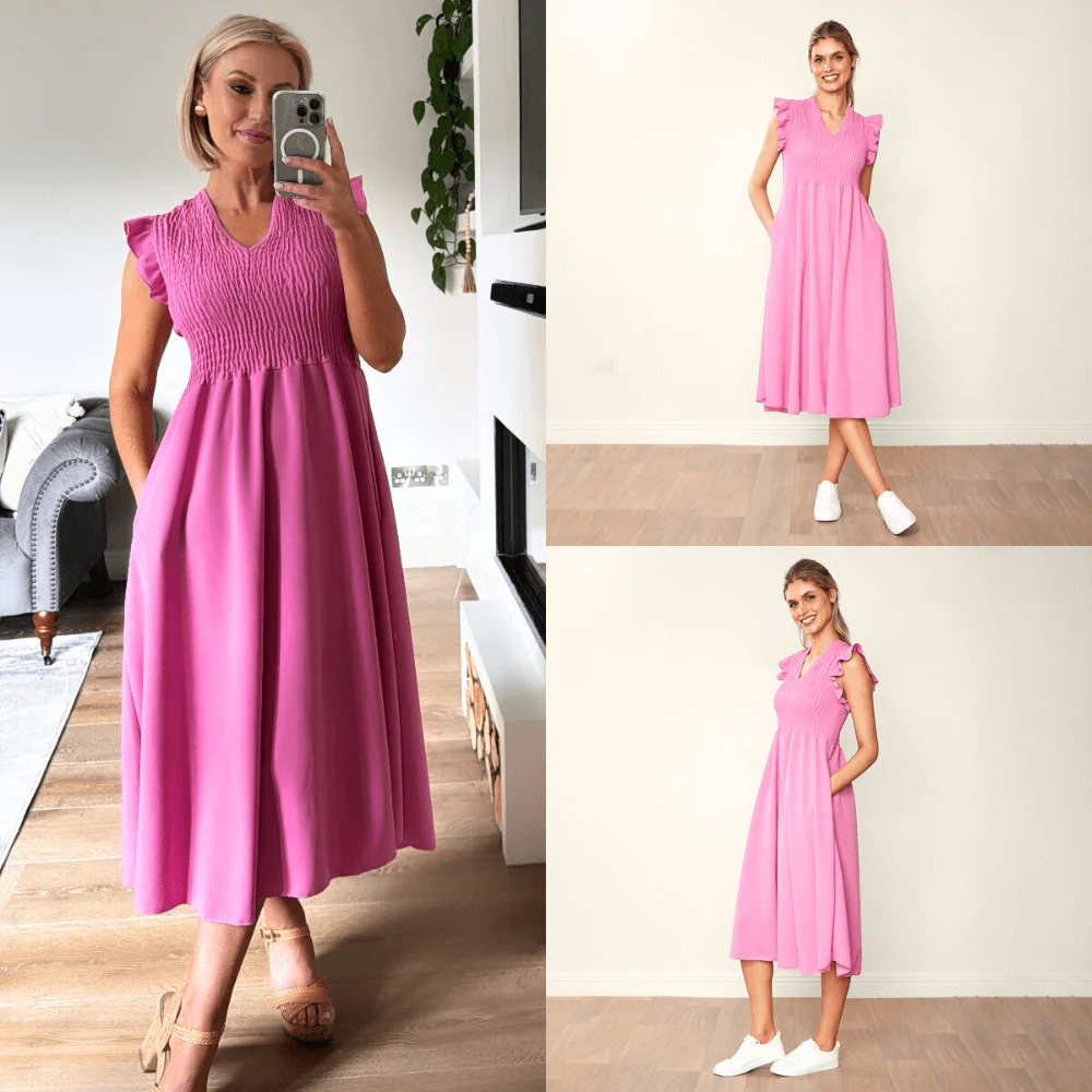 Sienna Dress (Pink) - Image 2