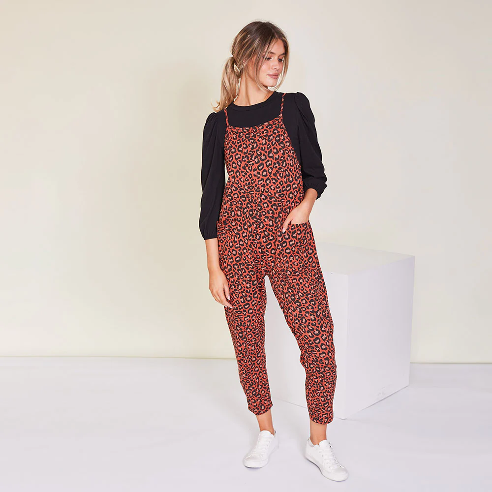 Sile Jumpsuit (Rust) - Image 3