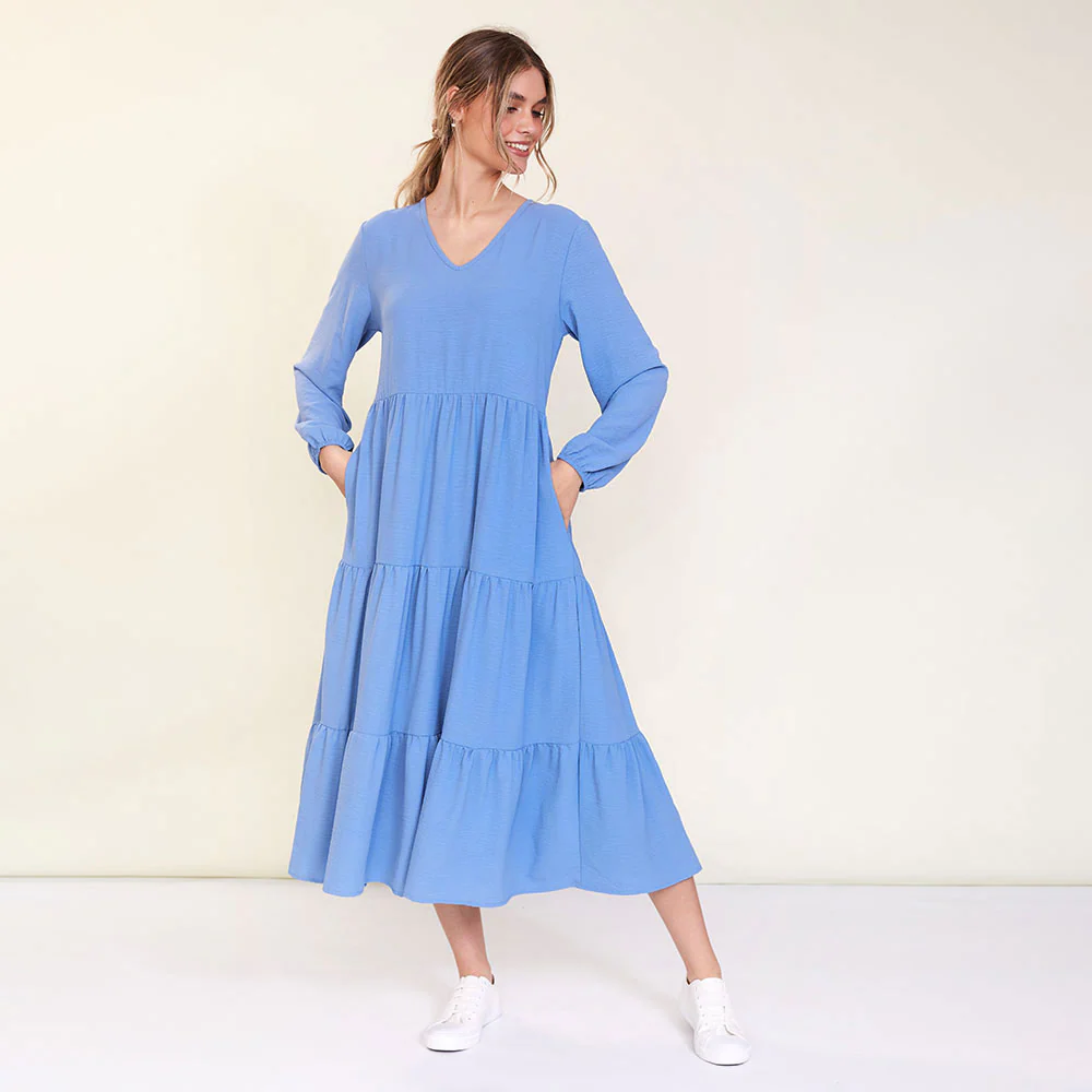 Sofia Dress (Baby Blue)