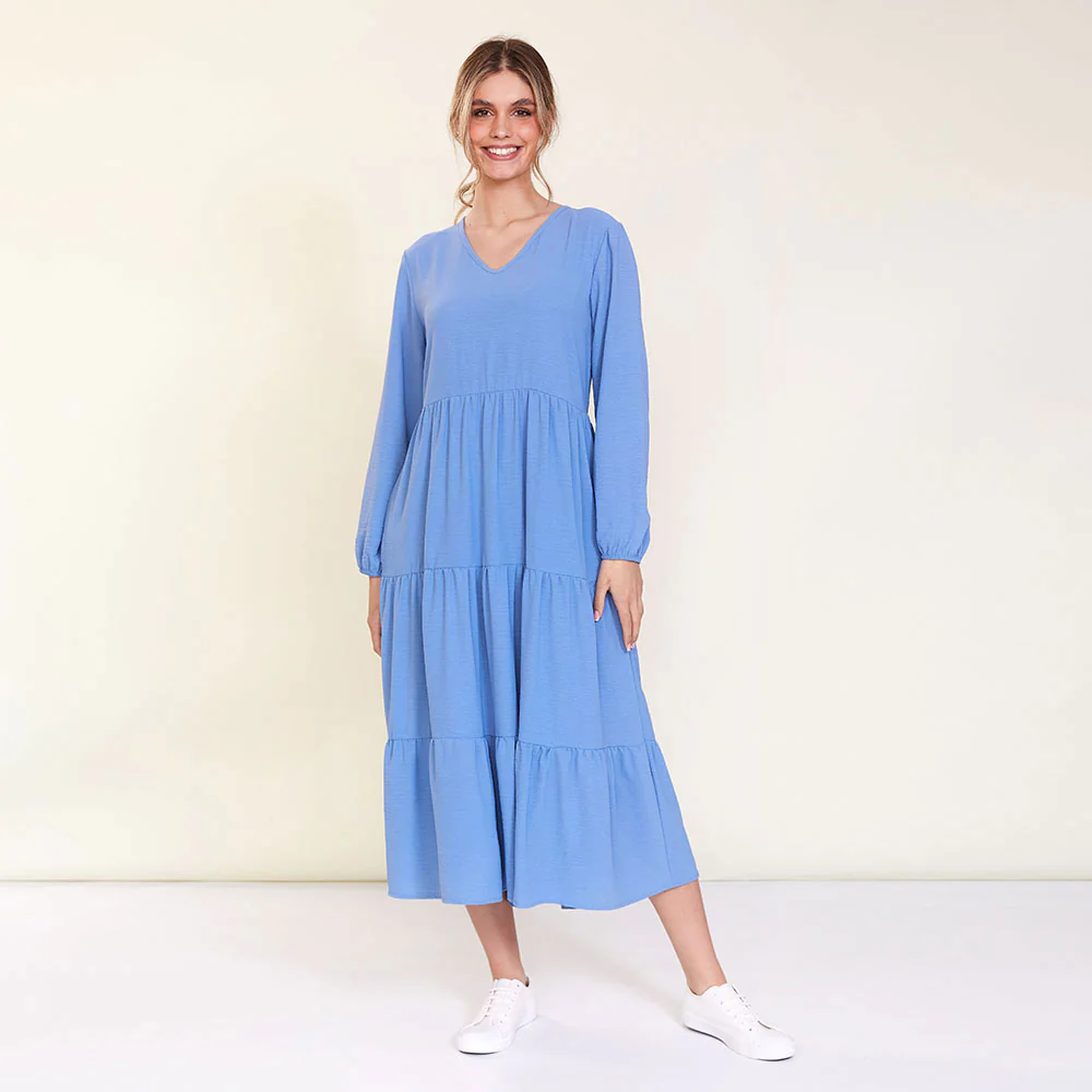 Sofia Dress (Baby Blue) - Image 2