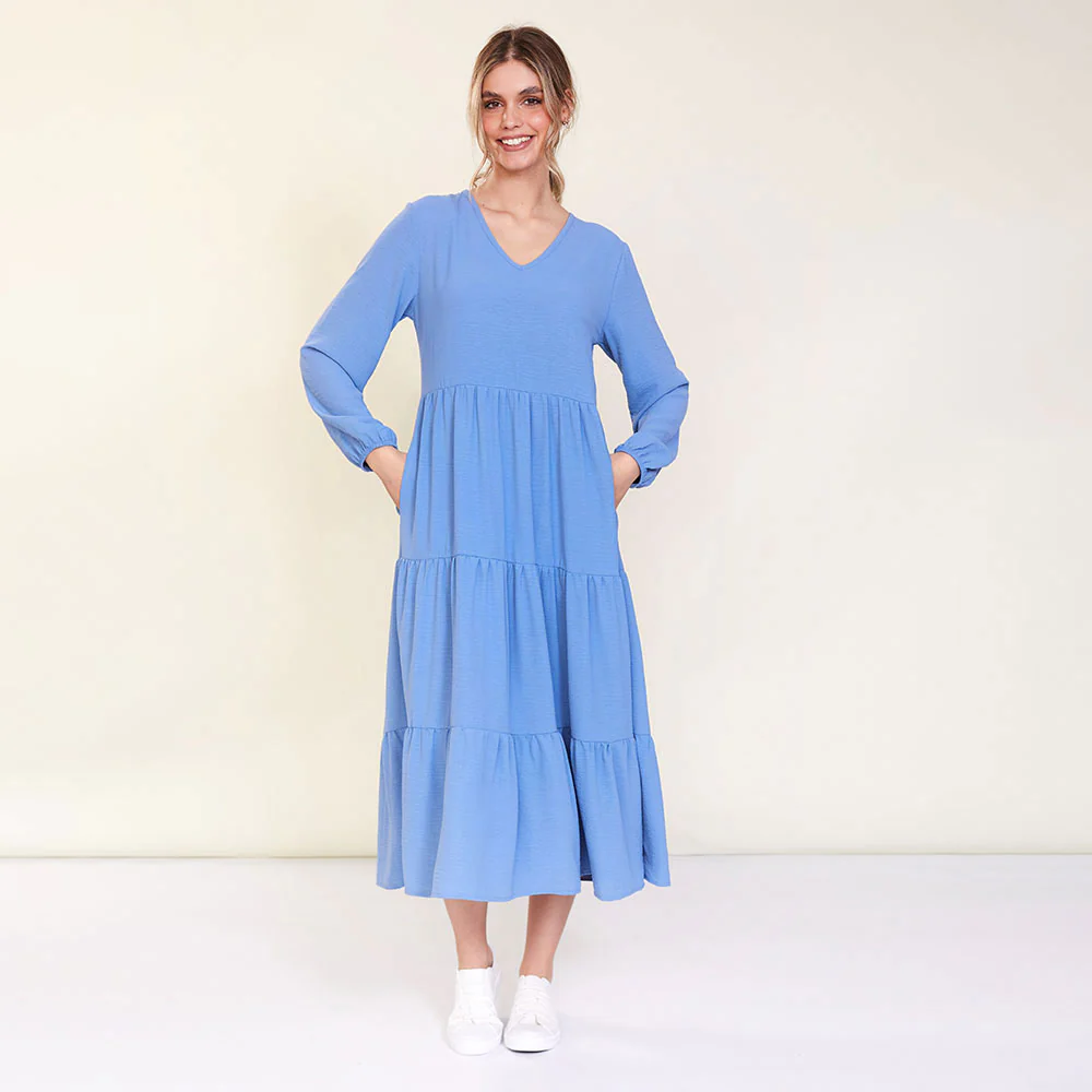 Sofia Dress (Baby Blue) - Image 4
