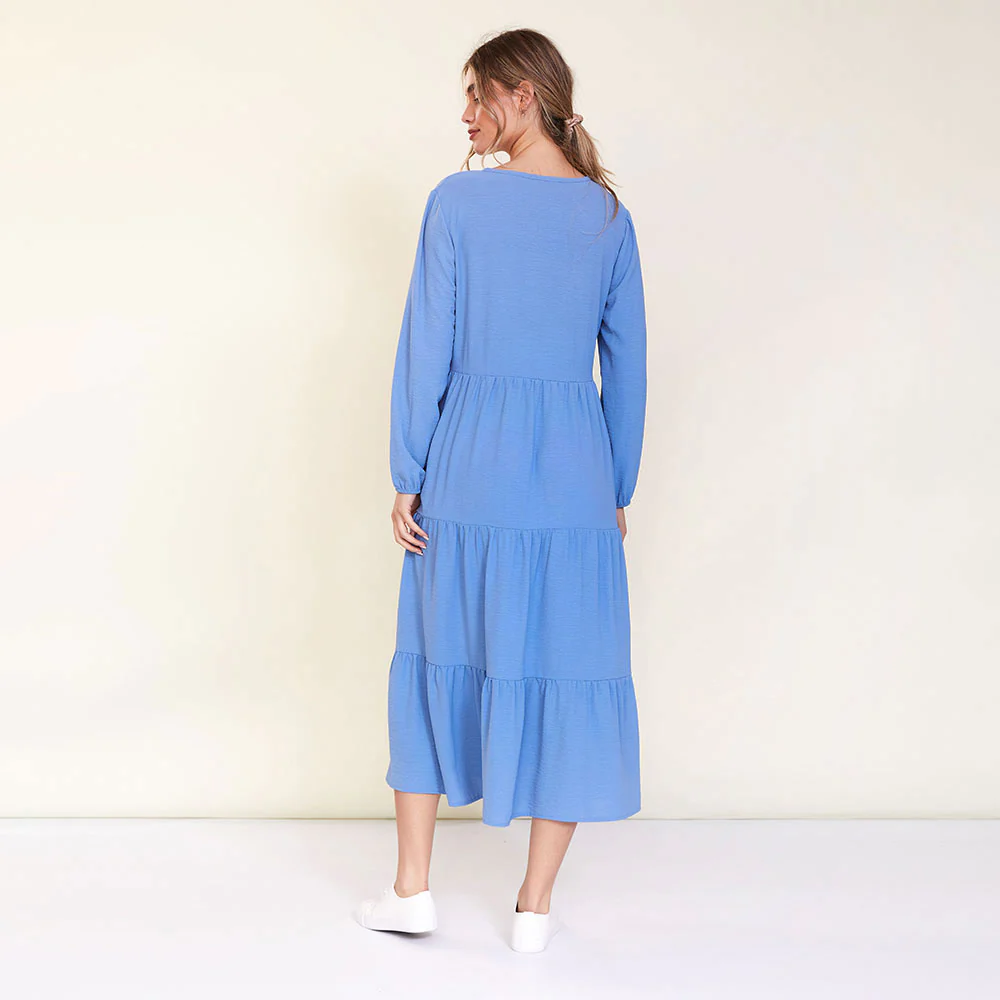 Sofia Dress (Baby Blue) - Image 6