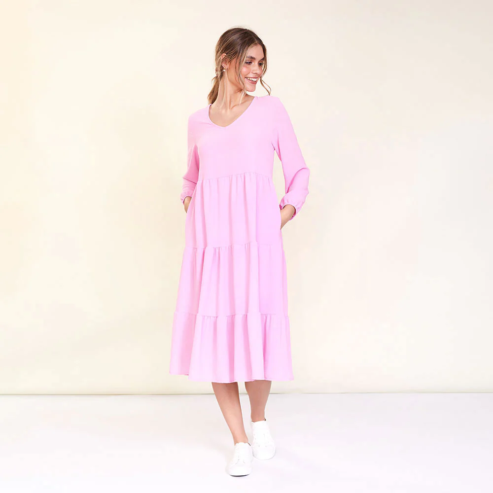 Sofia Dress (Pink) - Image 3