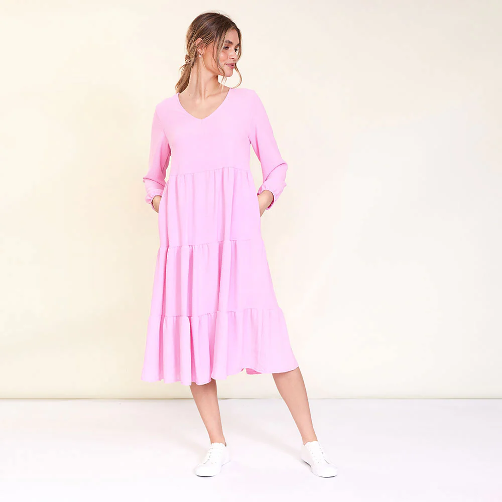 Sofia Dress (Pink) - Image 4