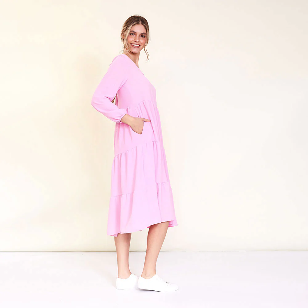 Sofia Dress (Pink) - Image 6