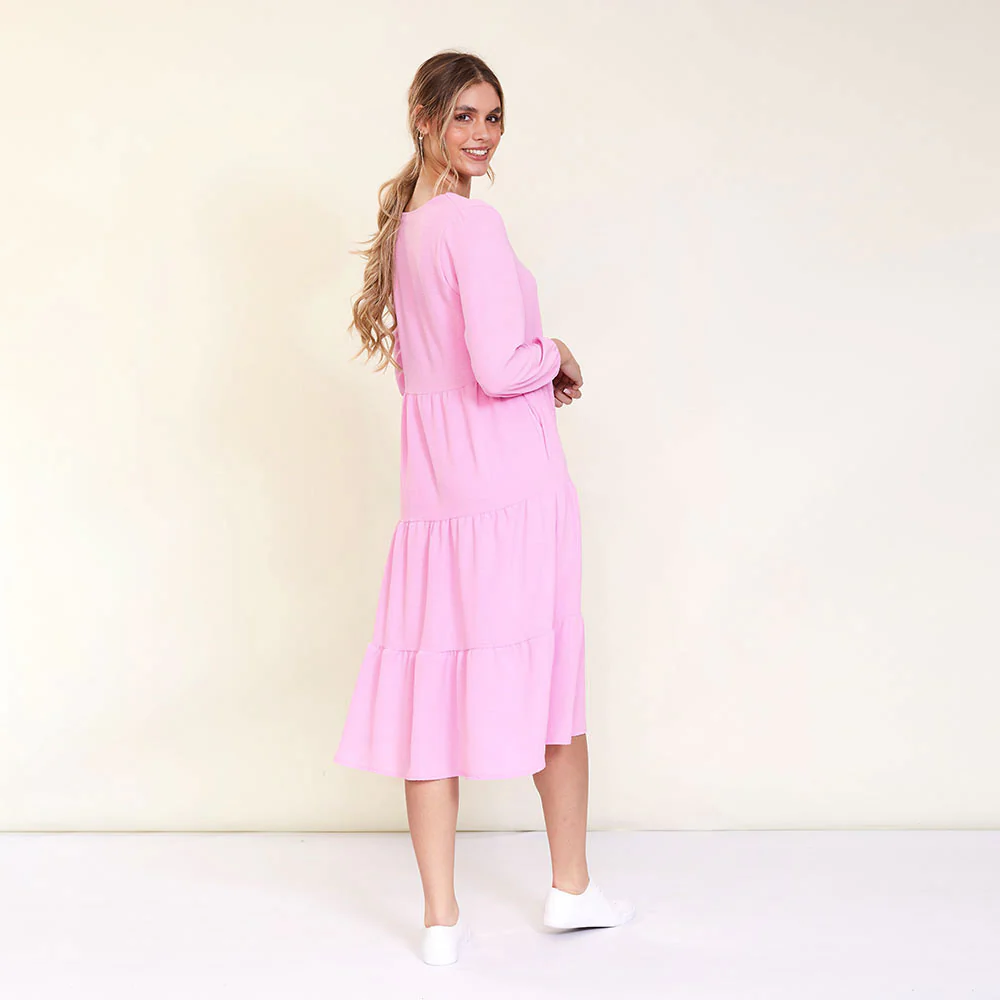 Sofia Dress (Pink) - Image 7