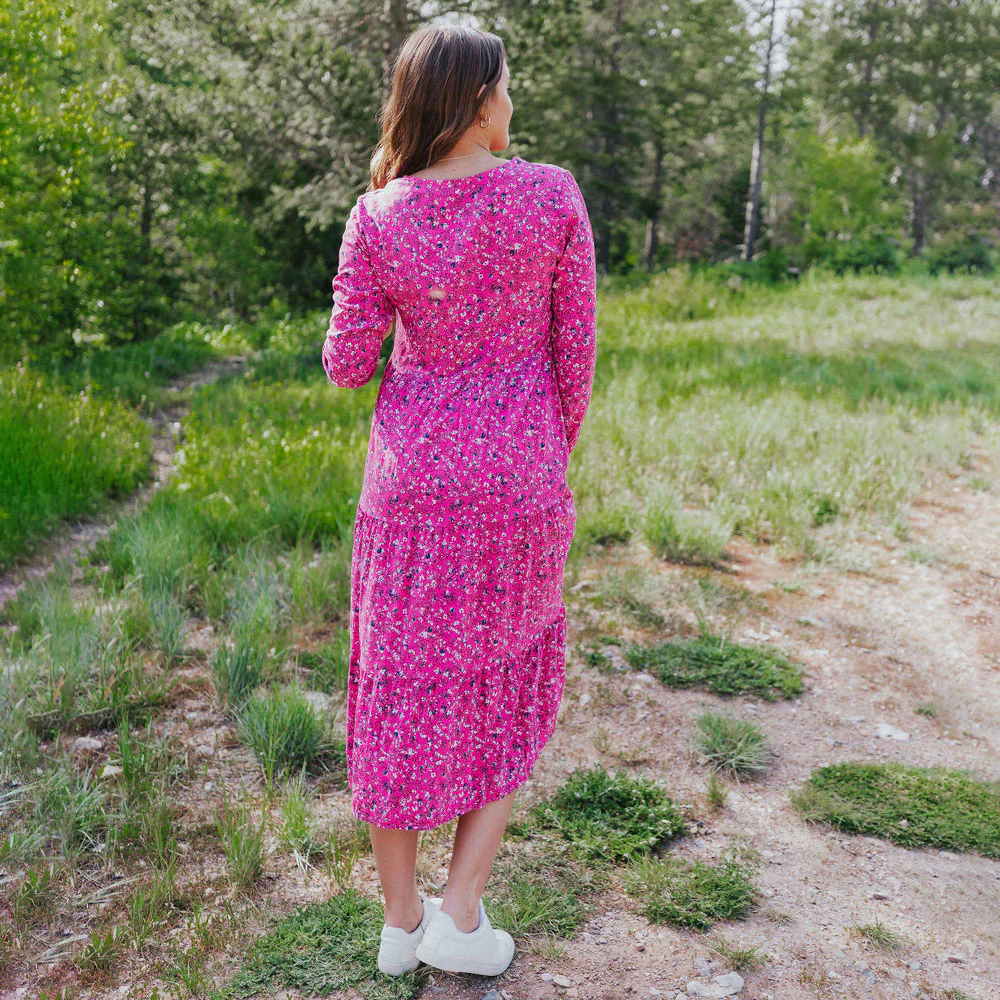 Sofia Dress (Floral Pink) - Image 7