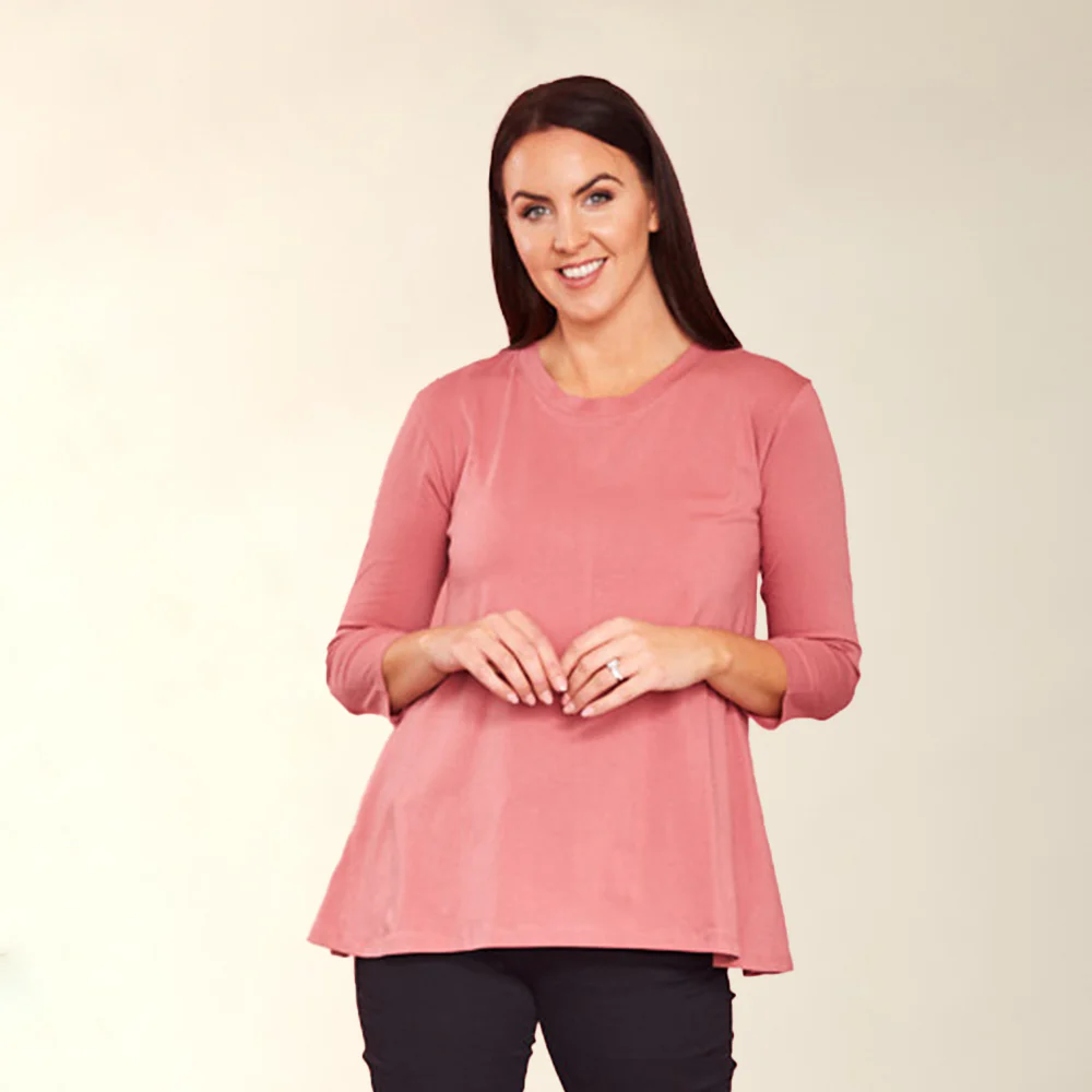 Eden Swing Top (Dusty Pink) - Image 4