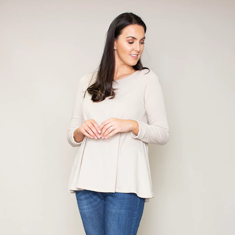 Sonia Swing Round Neck Top (Hazel) - Image 6