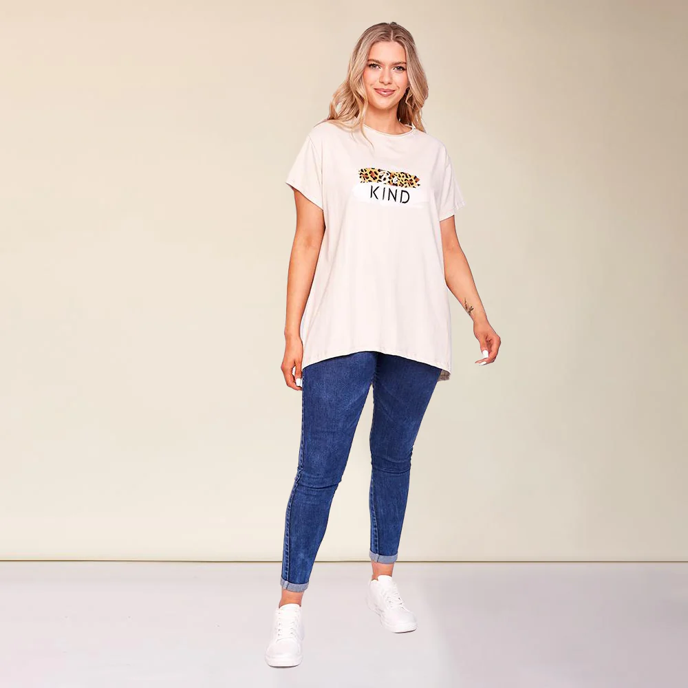 Sonnie T-Shirt (Latte) - Image 4