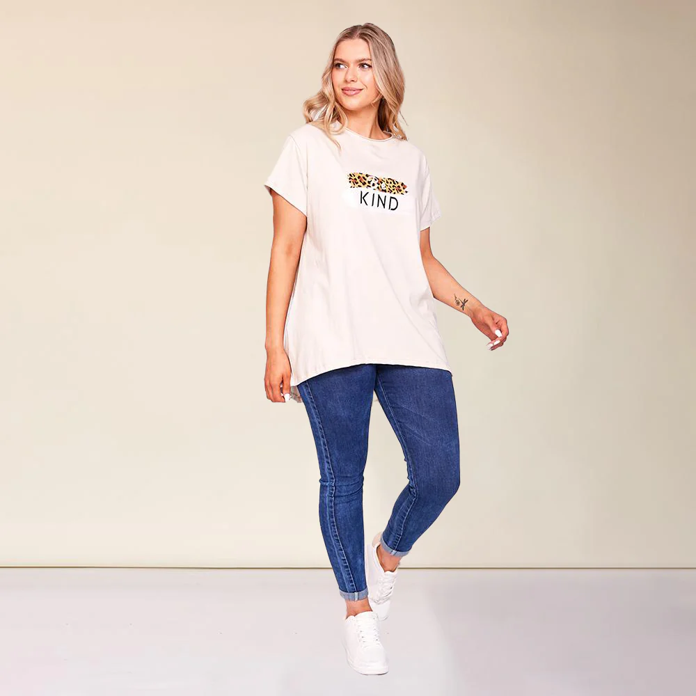 Sonnie T-Shirt (Latte) - Image 7
