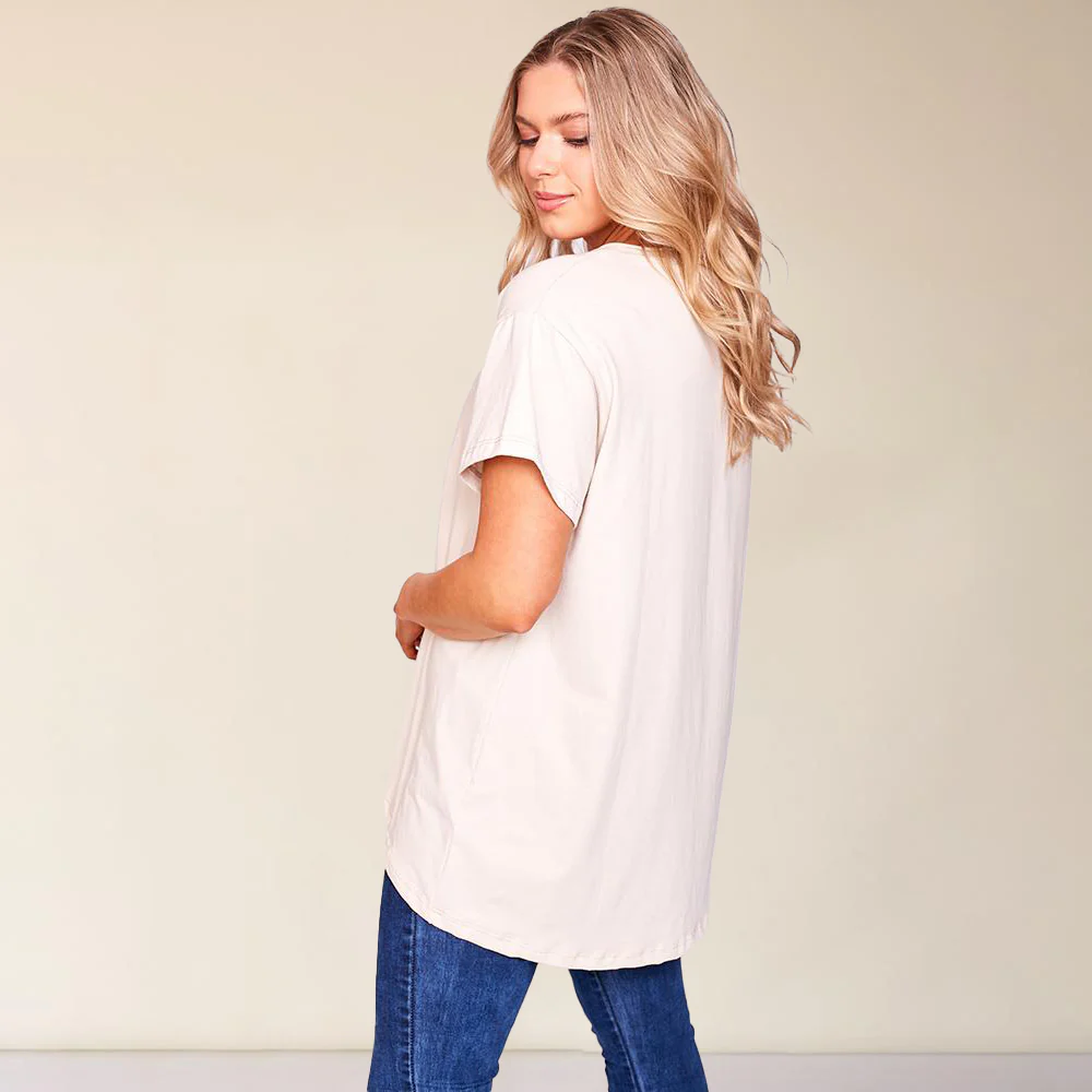 Sonnie T-Shirt (Latte) - Image 9