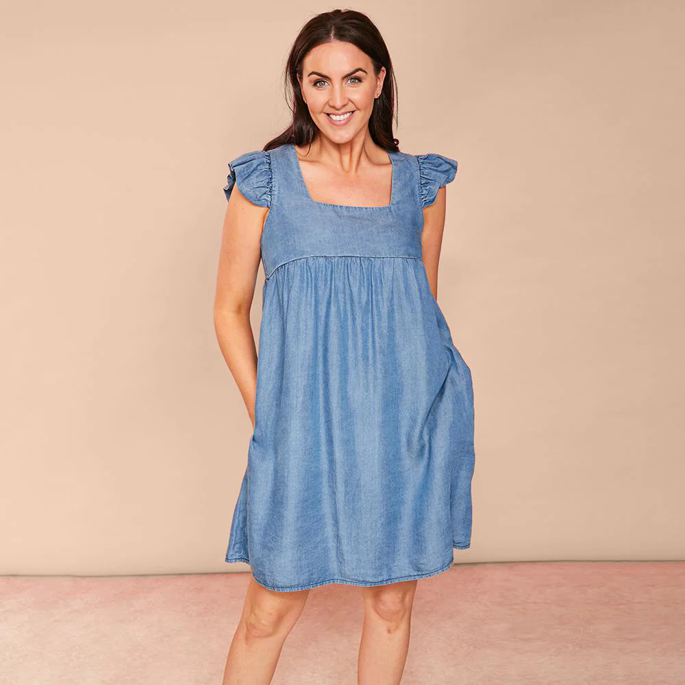 Sophia Dress (Denim) - Image 5
