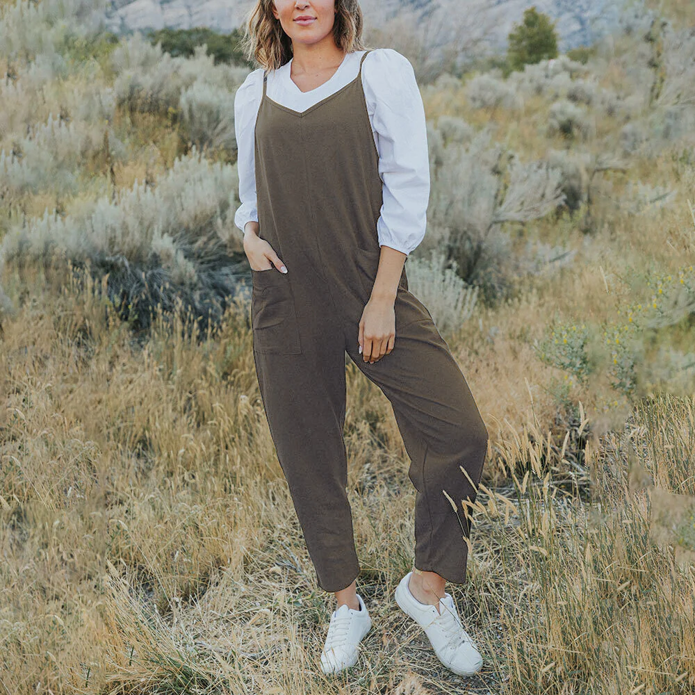 Sophie Jumpsuit (Khaki) - Image 14