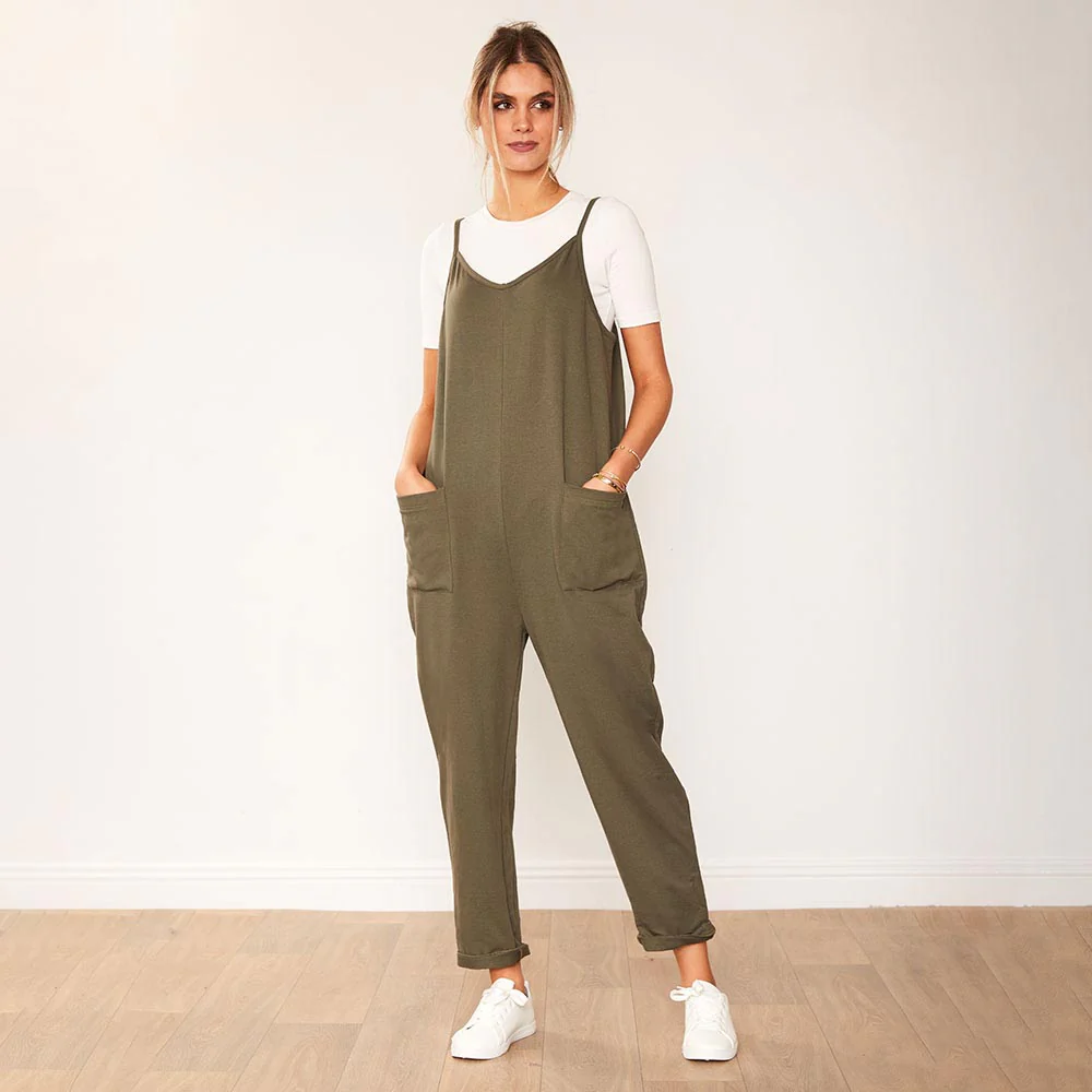 Sophie Jumpsuit (Khaki) - Image 7