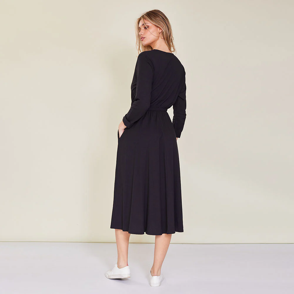 Sutton Dress (Black) - Image 8