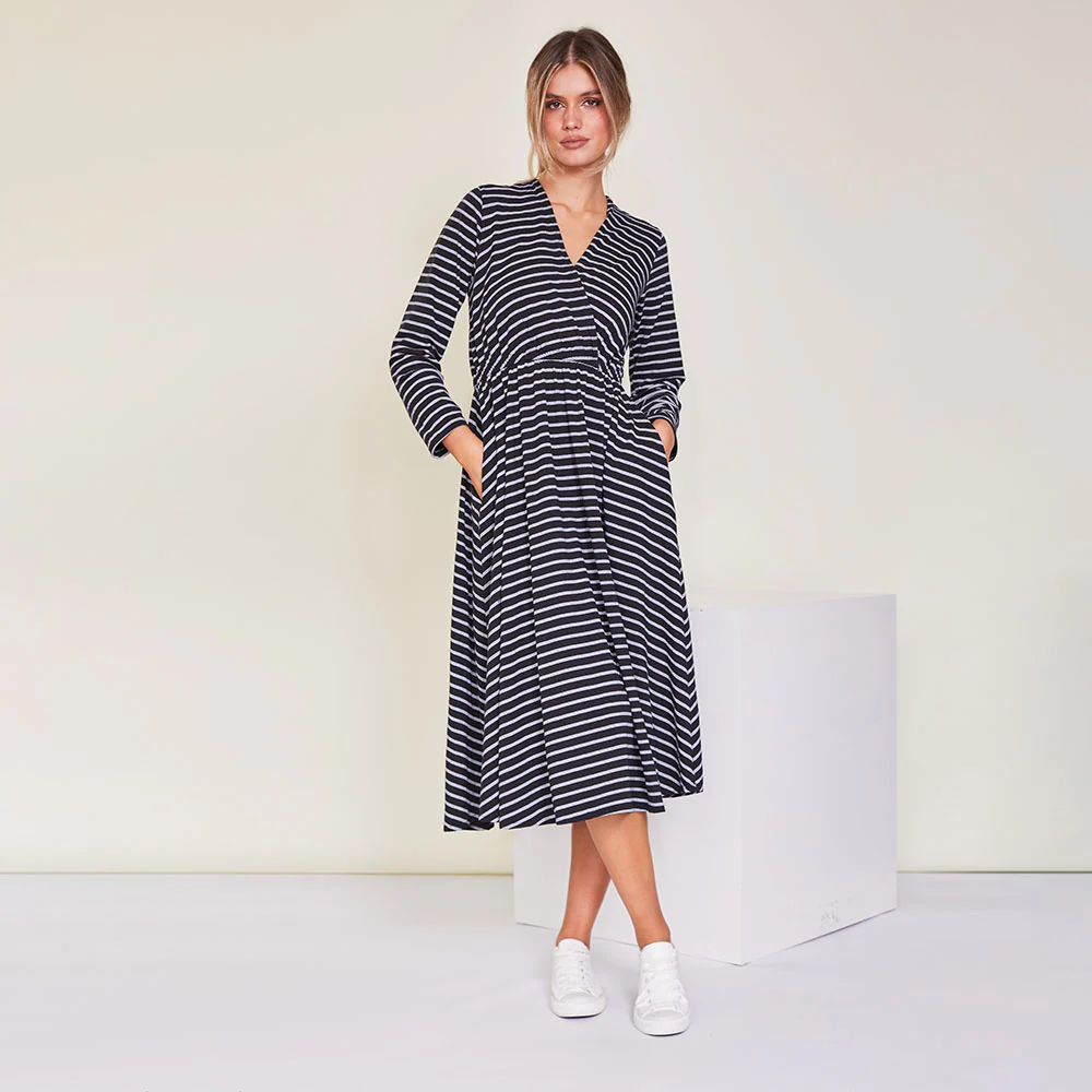 Sutton Dress (Stripe)