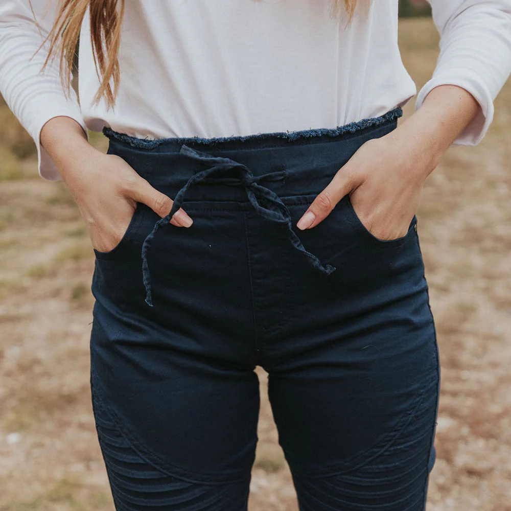 Ruby Biker Trousers (Navy) - Image 12