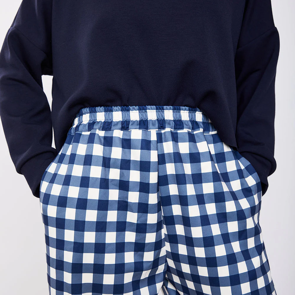 Tessa Trousers (Blue Checkered) - Image 14