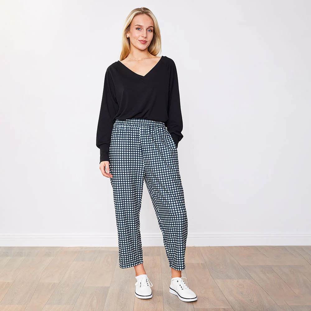 Tessa Trousers (Green Checkered) - Image 5