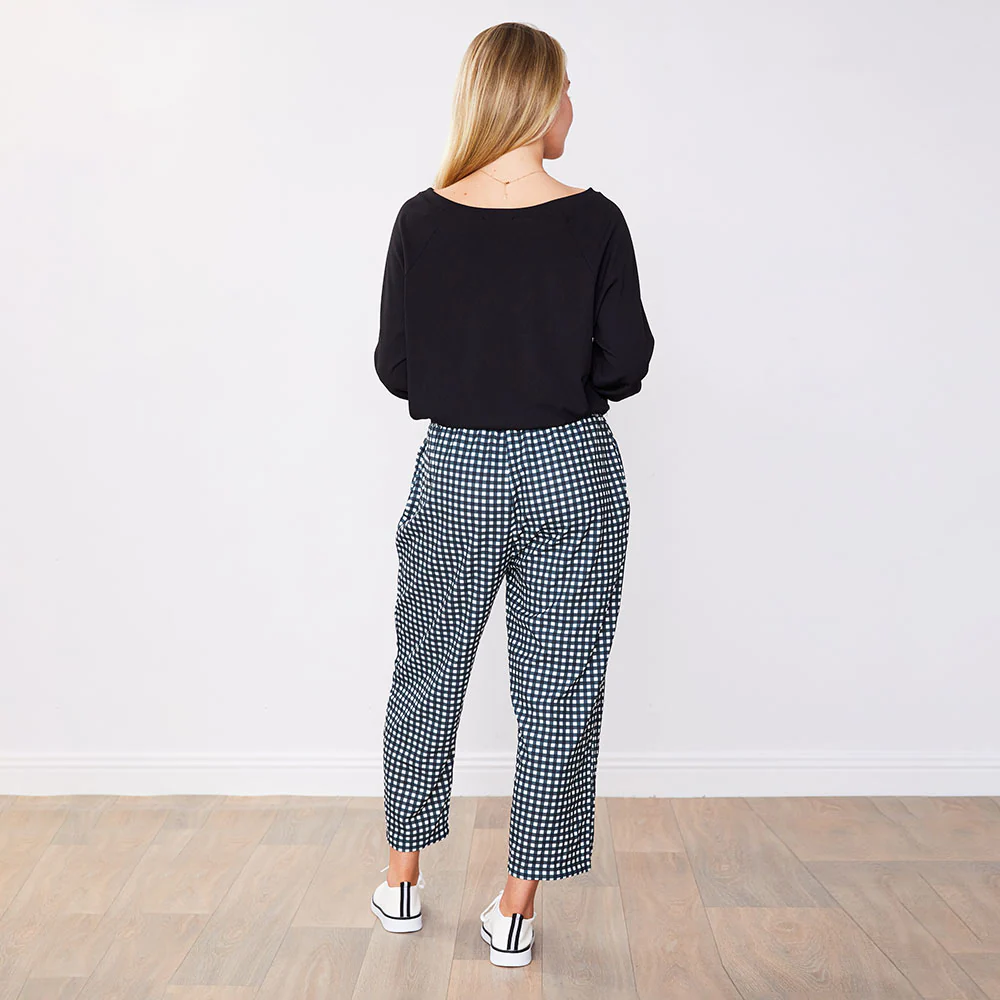 Tessa Trousers (Green Checkered) - Image 9