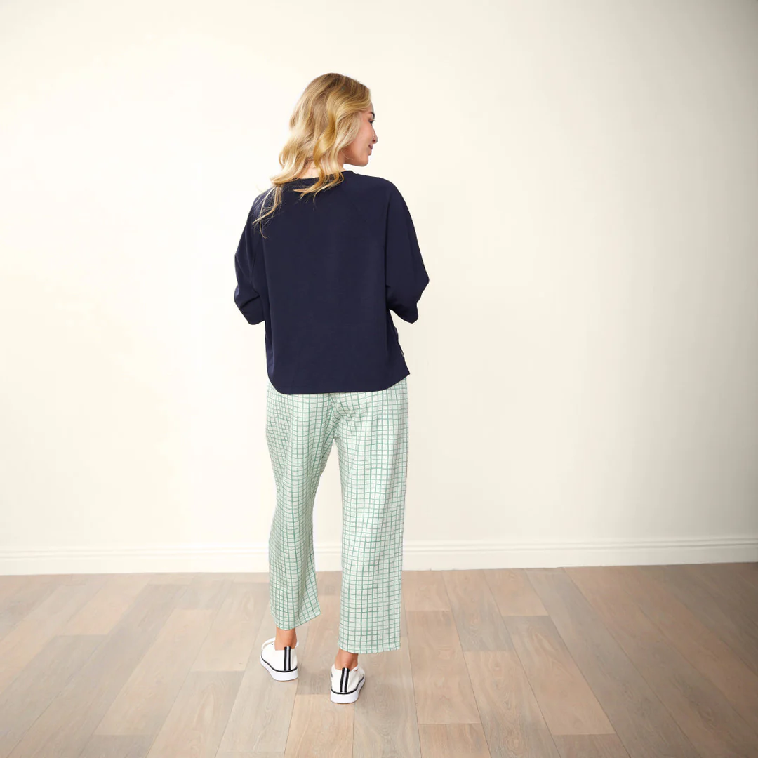 Tessa Trousers (Green Grid) - Image 16