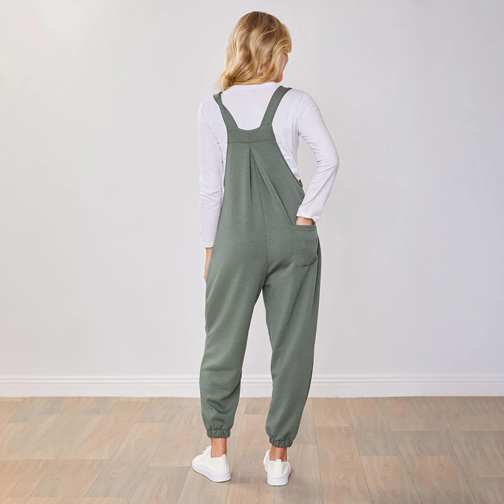 Tilly Dungaree (Khaki) - Image 9