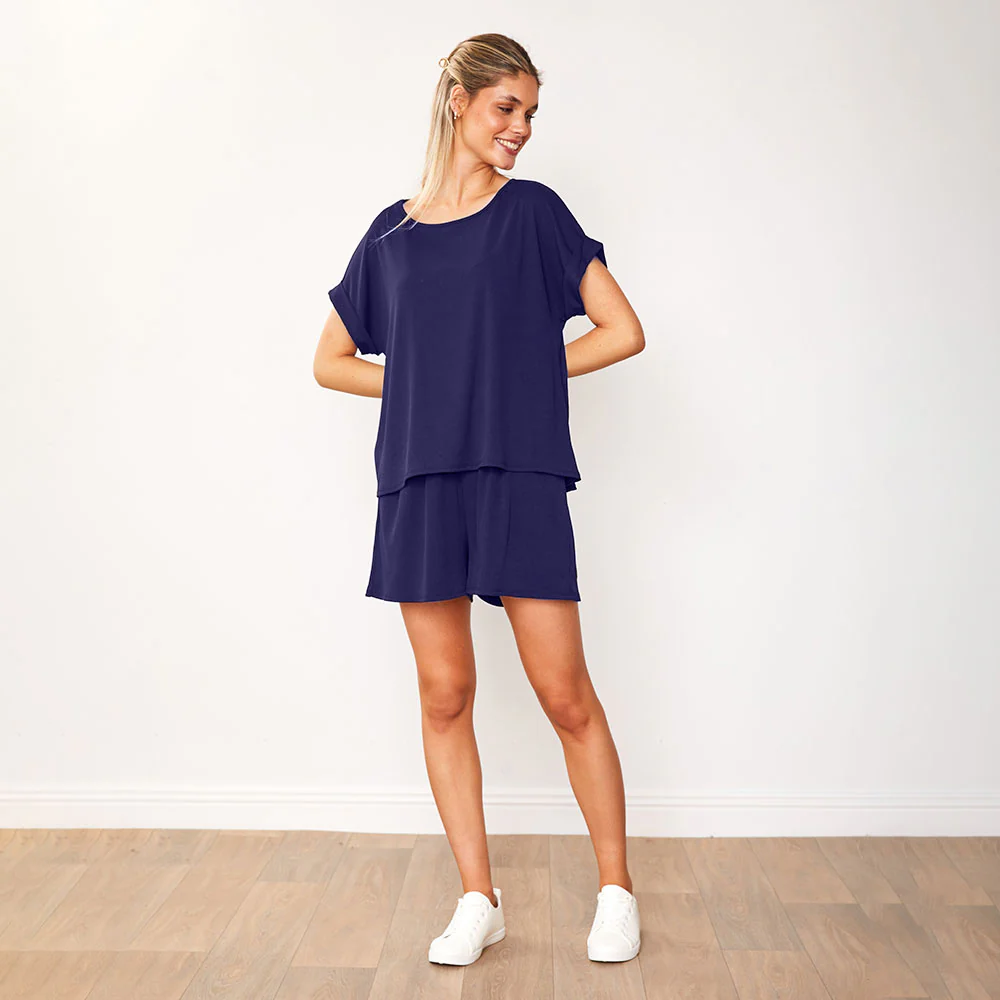 Tilly Shorts (Navy) - Image 4