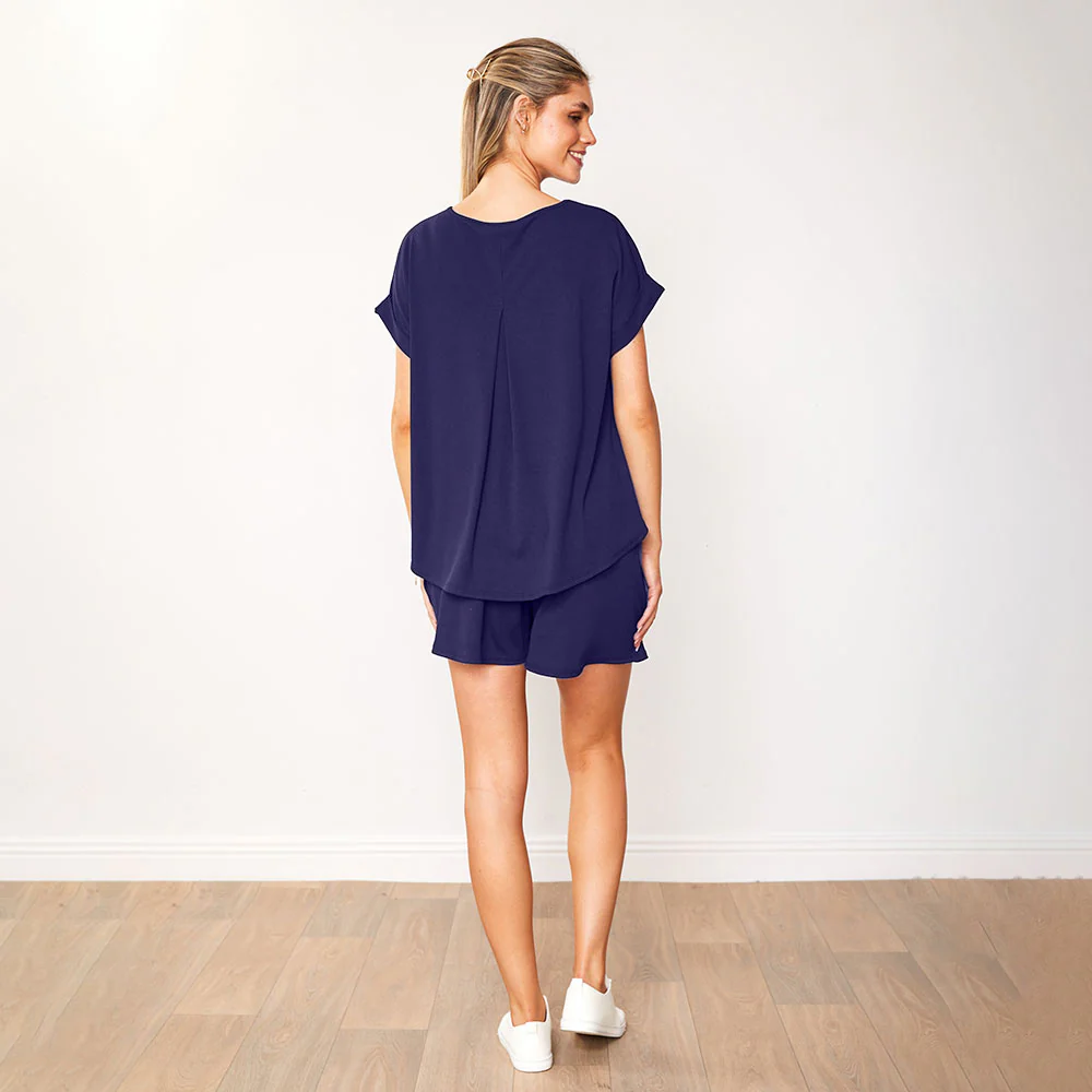 Tilly Shorts (Navy) - Image 6
