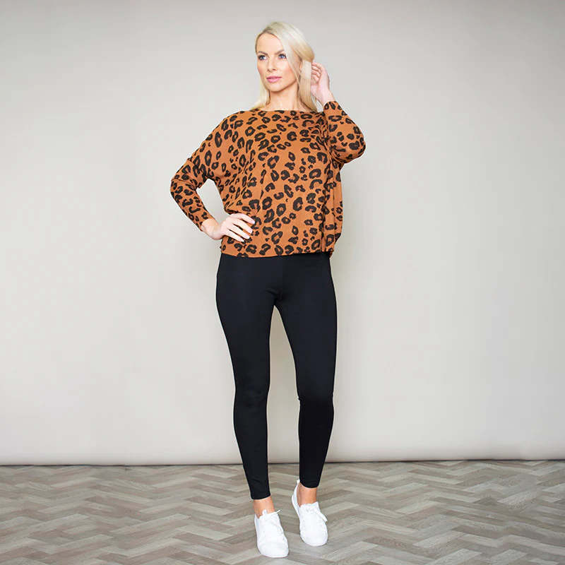 Tina Leopard Jumper - Image 4